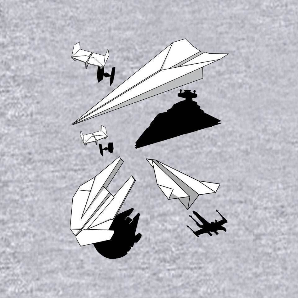 Paper Wars - Mens / Charcoal / S