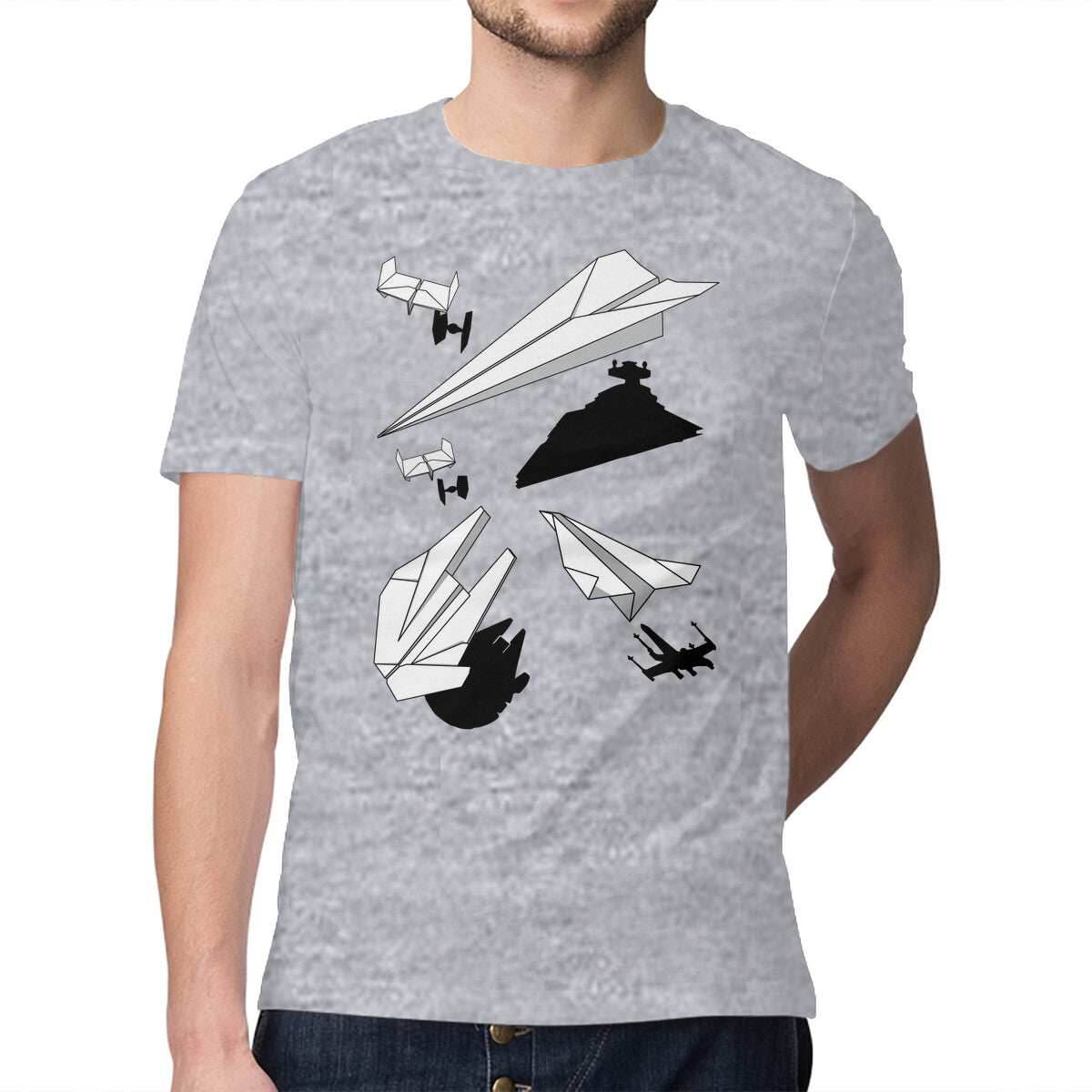 Paper Wars - Mens / Heather Gray / S