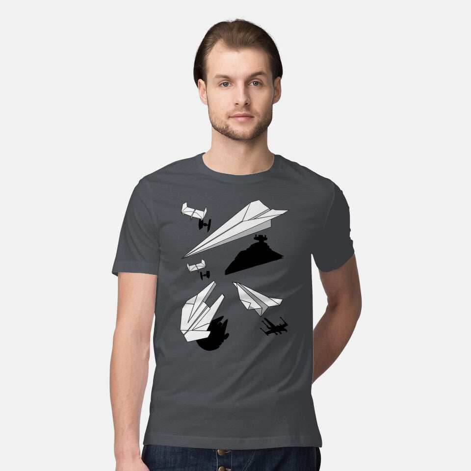 Paper Wars - Mens / Charcoal / S