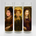 Saint Witchy Sisters Candle Set - White