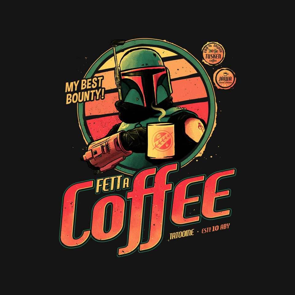 Fett A Coffee - None / Black / 16x16