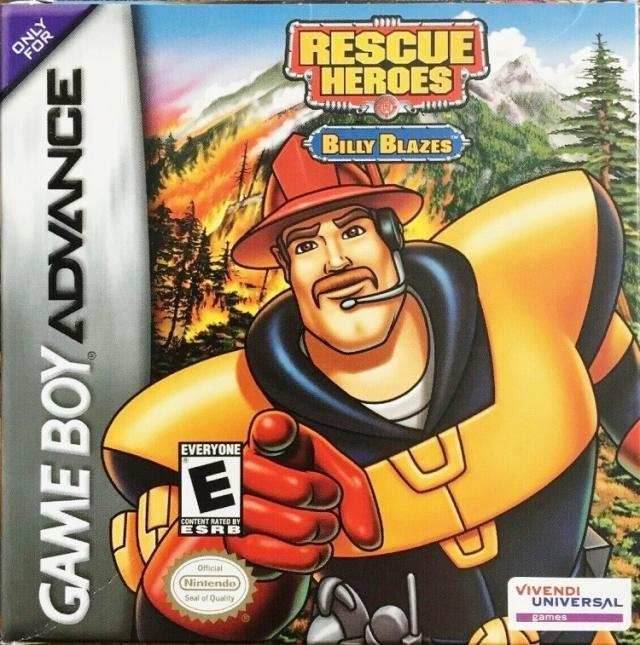 Rescue Heroes Billy Blazes (Gameboy Advance) - Game Manual Only