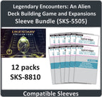 "Legendary Encounters: An Alien Deck Building Game" + Expansion Compatible Sleeve Bundle (8810 X 12)