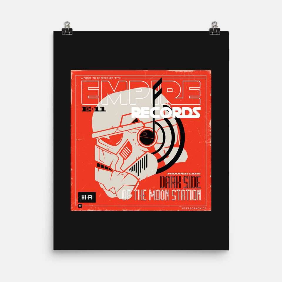Empire Records - None / Black / 12x16