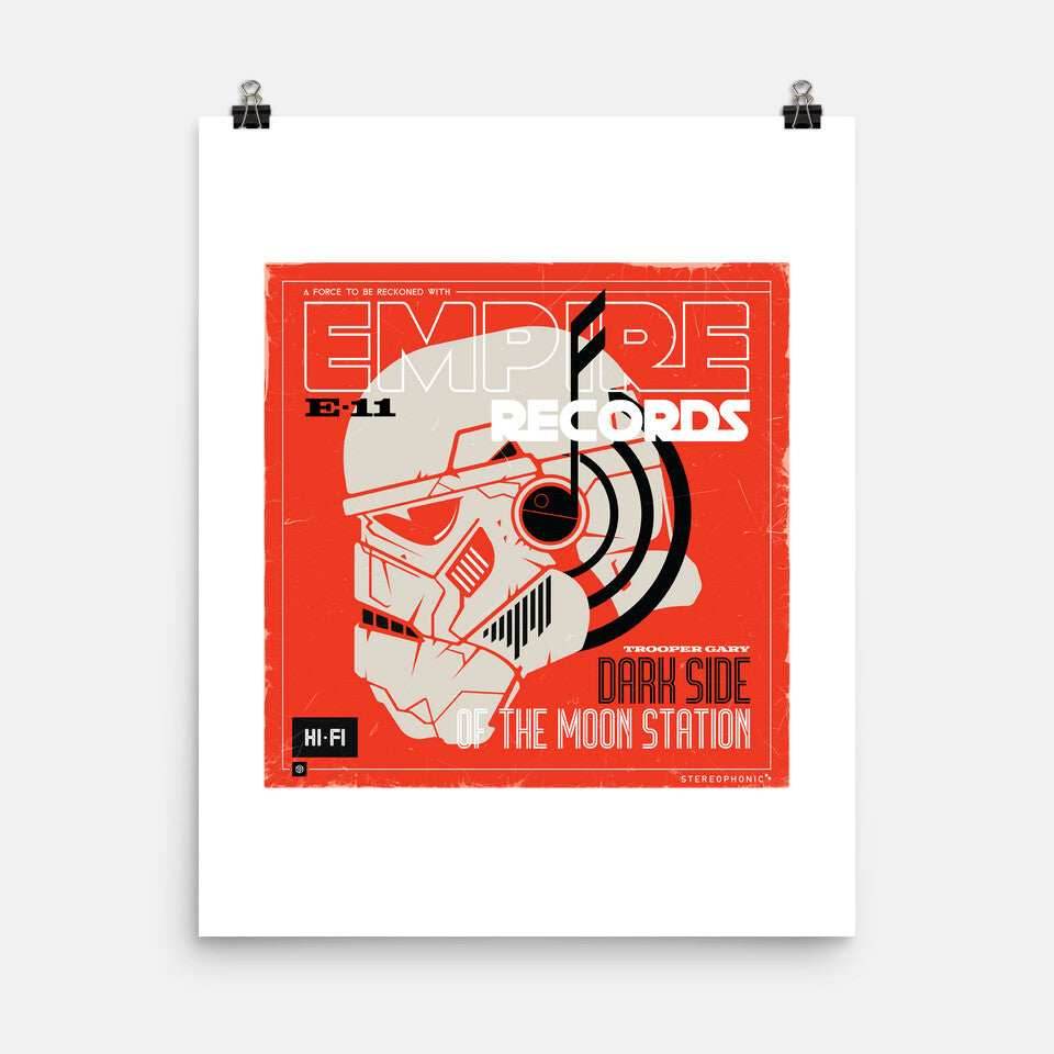Empire Records - None / Black / 12x16