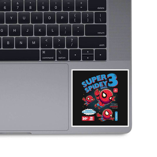 Super Spidey Bros - None / Black / 3x3