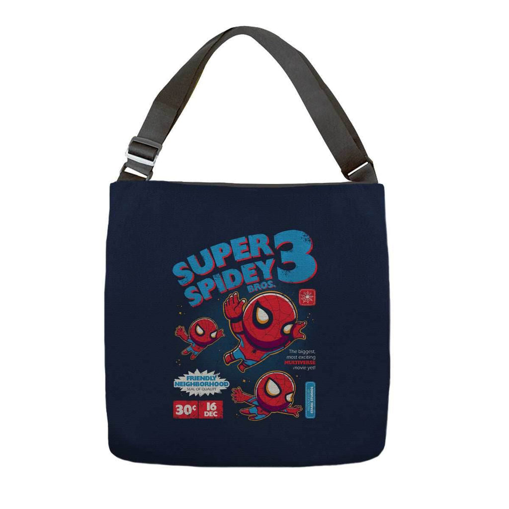 Super Spidey Bros - None / Black / 16x16