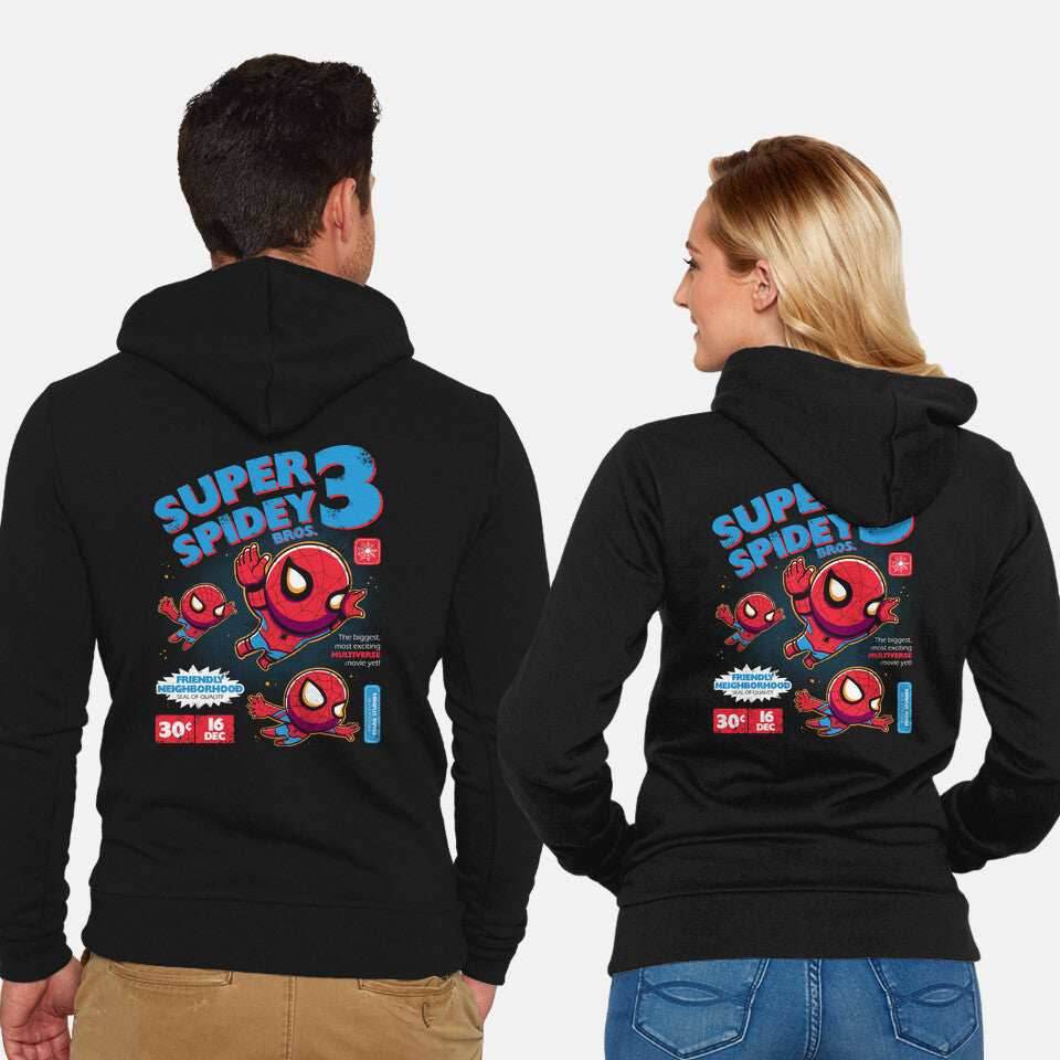 Super Spidey Bros - Unisex / Black / S