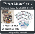 "Street Masters" All-In Compatible Sleeve Bundle (8801 X 1 + 8810 X 28)