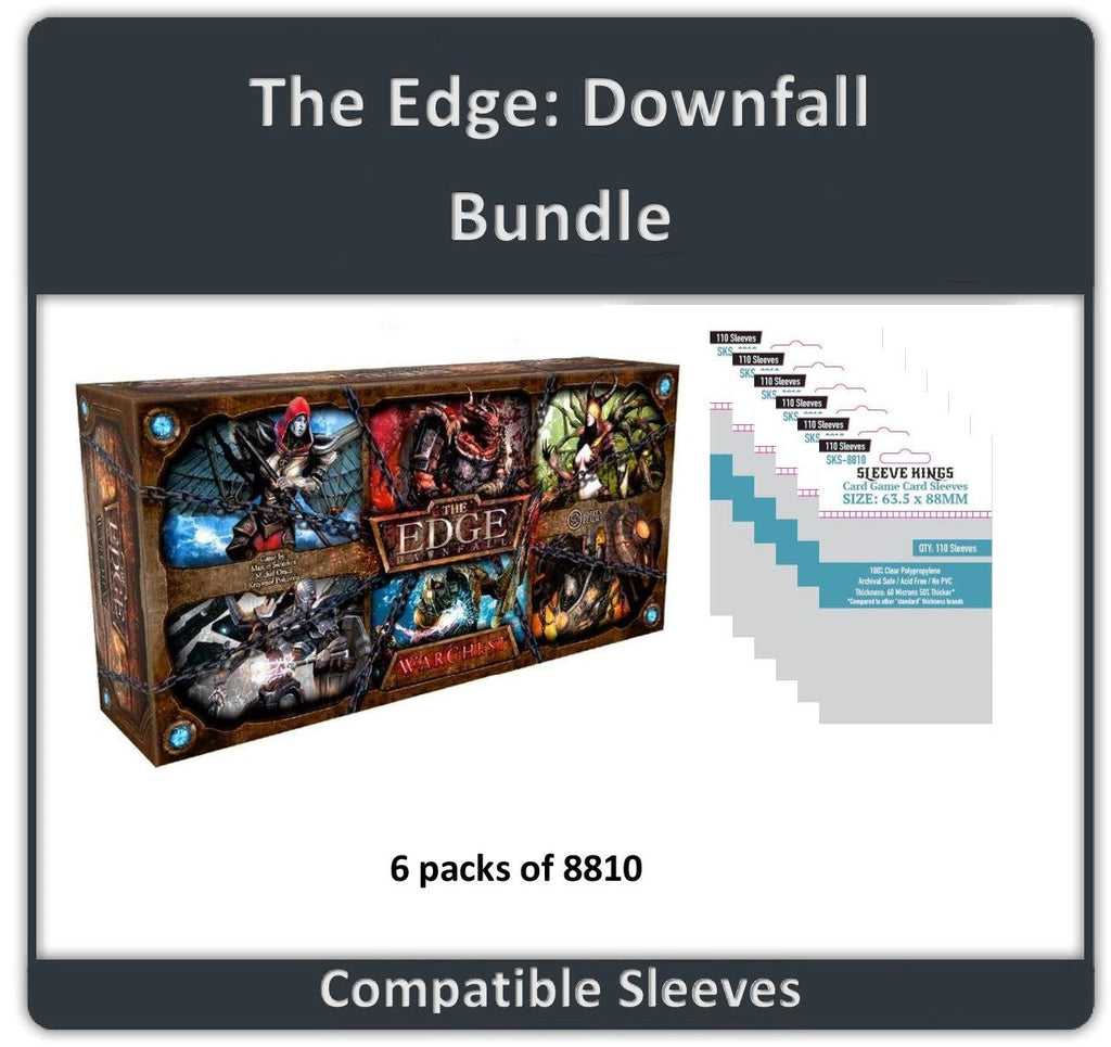 "The Edge: Dawnfall" Compatible Sleeve Bundle (8810 X  6)