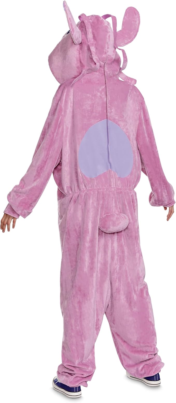 Angel Pink Lilo and Stitch Pajama Jumpsuit Costume Adult Small/Medium