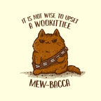 Mew-Bacca - None / White / 13x13