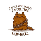 Mew-Bacca - None / White / 12x16