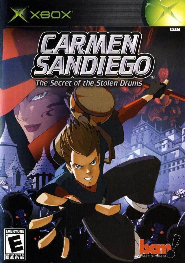 Carmen Sandiego: The Secret of the Stolen Drums (Xbox) - Game Manual Only