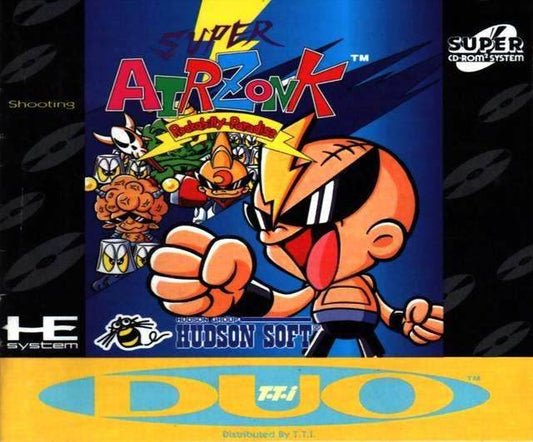 Super Air Zonk [Super CD] (TurboGrafx-16) - Game Manual Only