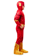 The Flash Deluxe Boys Child Costume Size Small 4-6