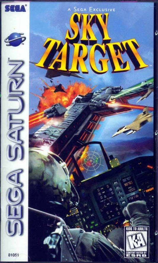 Sky Target (Sega Saturn) - Game Manual Only