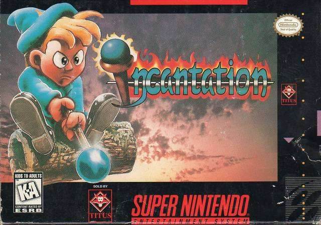 Incantation (Super Nintendo) - Game Manual Only
