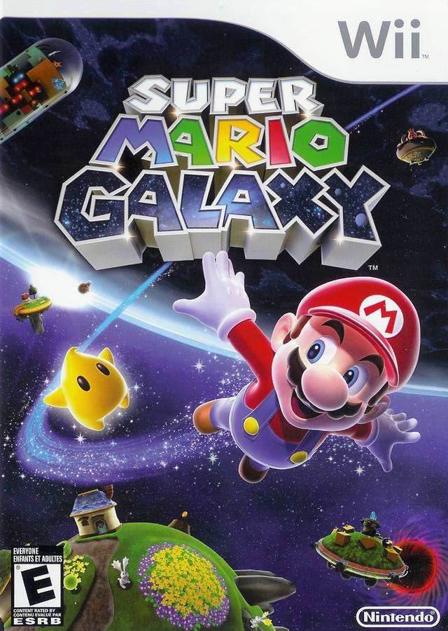 Super Mario Galaxy With Coin (Wii) - Game Manual Only