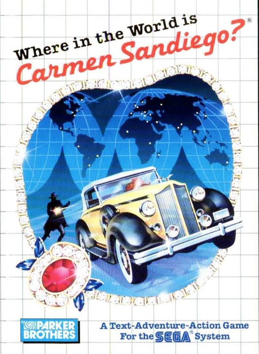 Where in the World is Carmen Sandiego (Sega Master System) - Game Manual Only