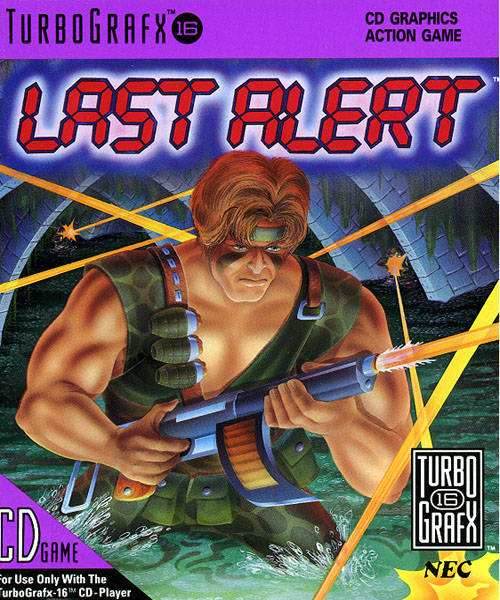 Last Alert [Super CD] (TurboGrafx-16) - Game Manual Only