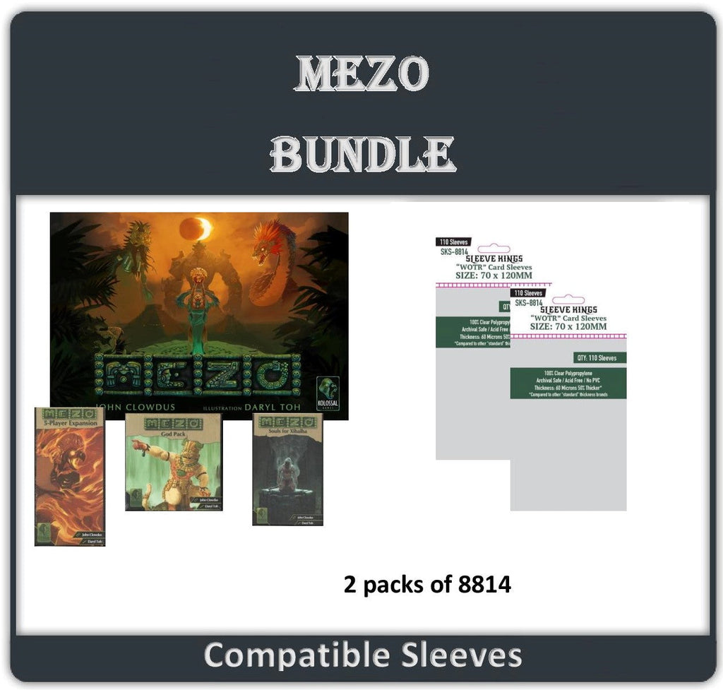 "MEZO" + Expansions Compatible Sleeve Bundle (8814 X 2) 