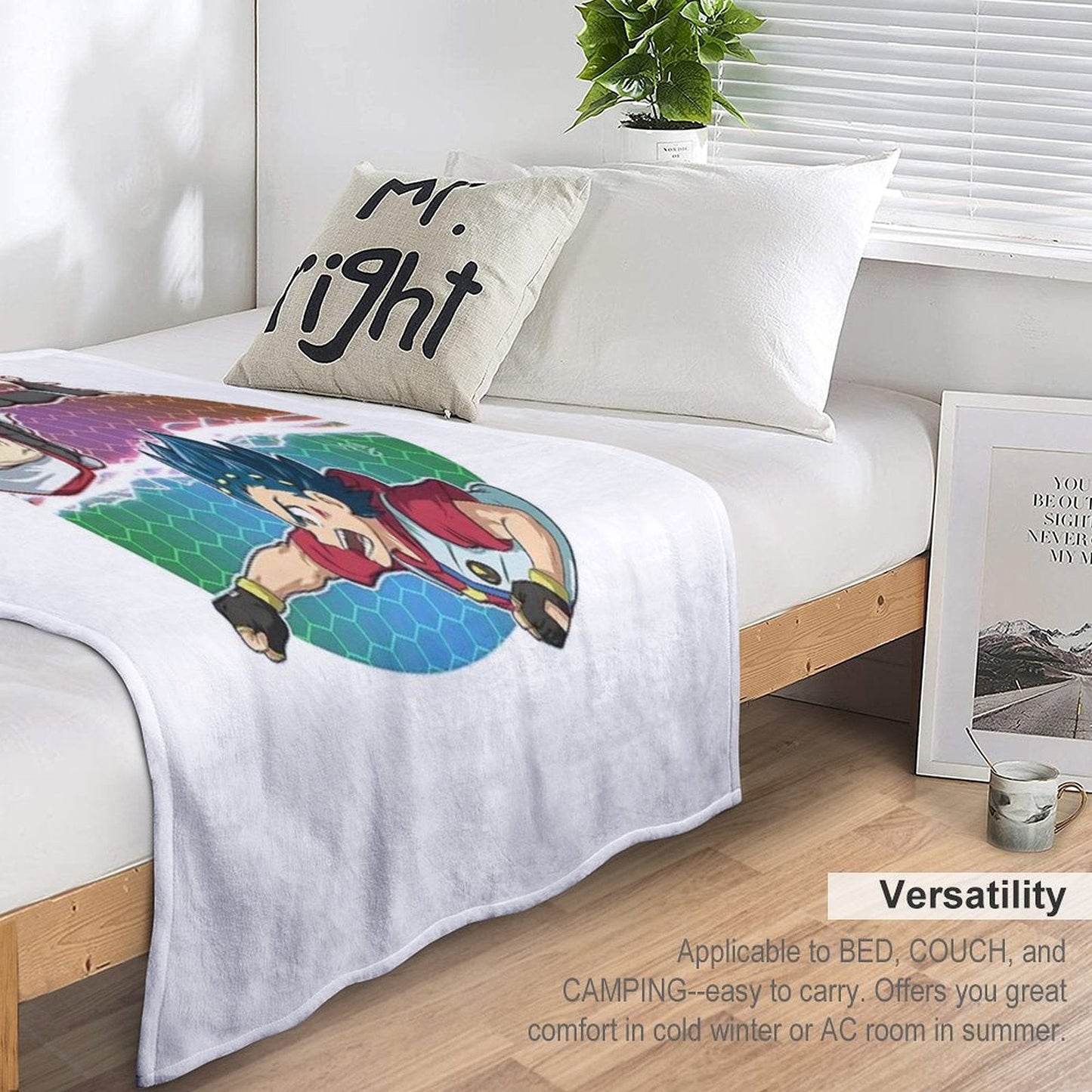 Shu Vs Valt Throw Blanket