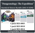 "Dungeonology: The Expedition" Compatible Sleeve Bundle (8803 X 1 + 8810 X 1 + 8814 X 1)