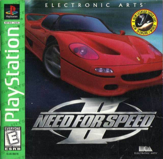 Need For Speed II (Greatest Hits) (PlayStation) - Game Manual Only