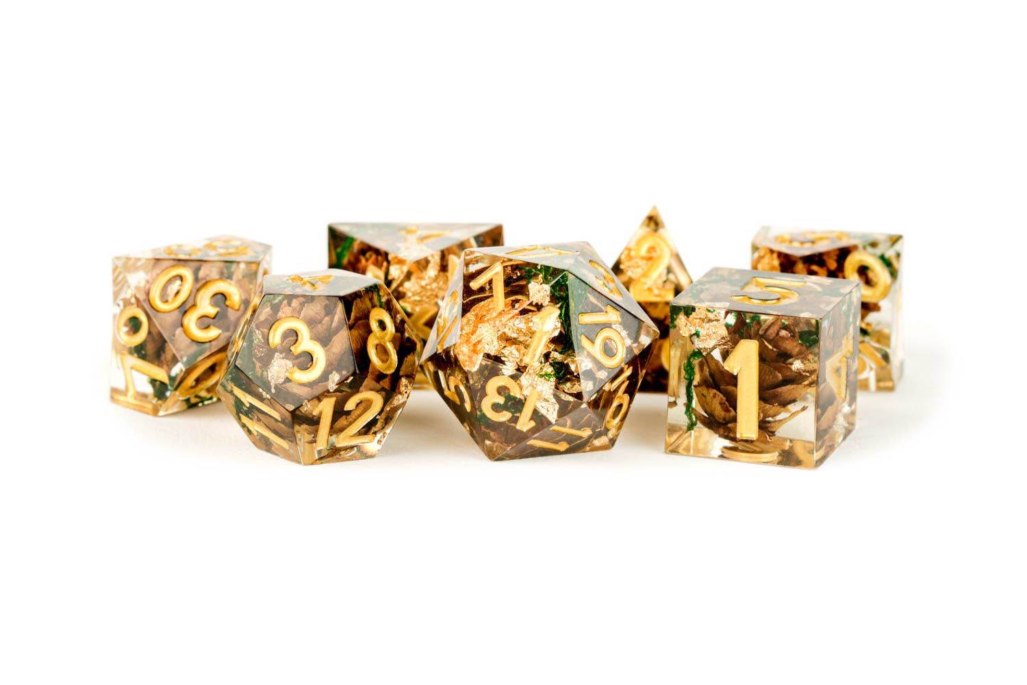 PREMIUM Handcrafted Sharp Edge Inclusion Dice - 