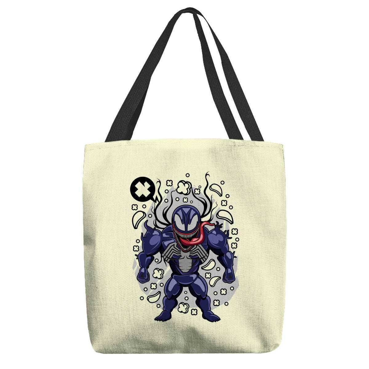 Cartoon Symbiote - None / White / 13x13