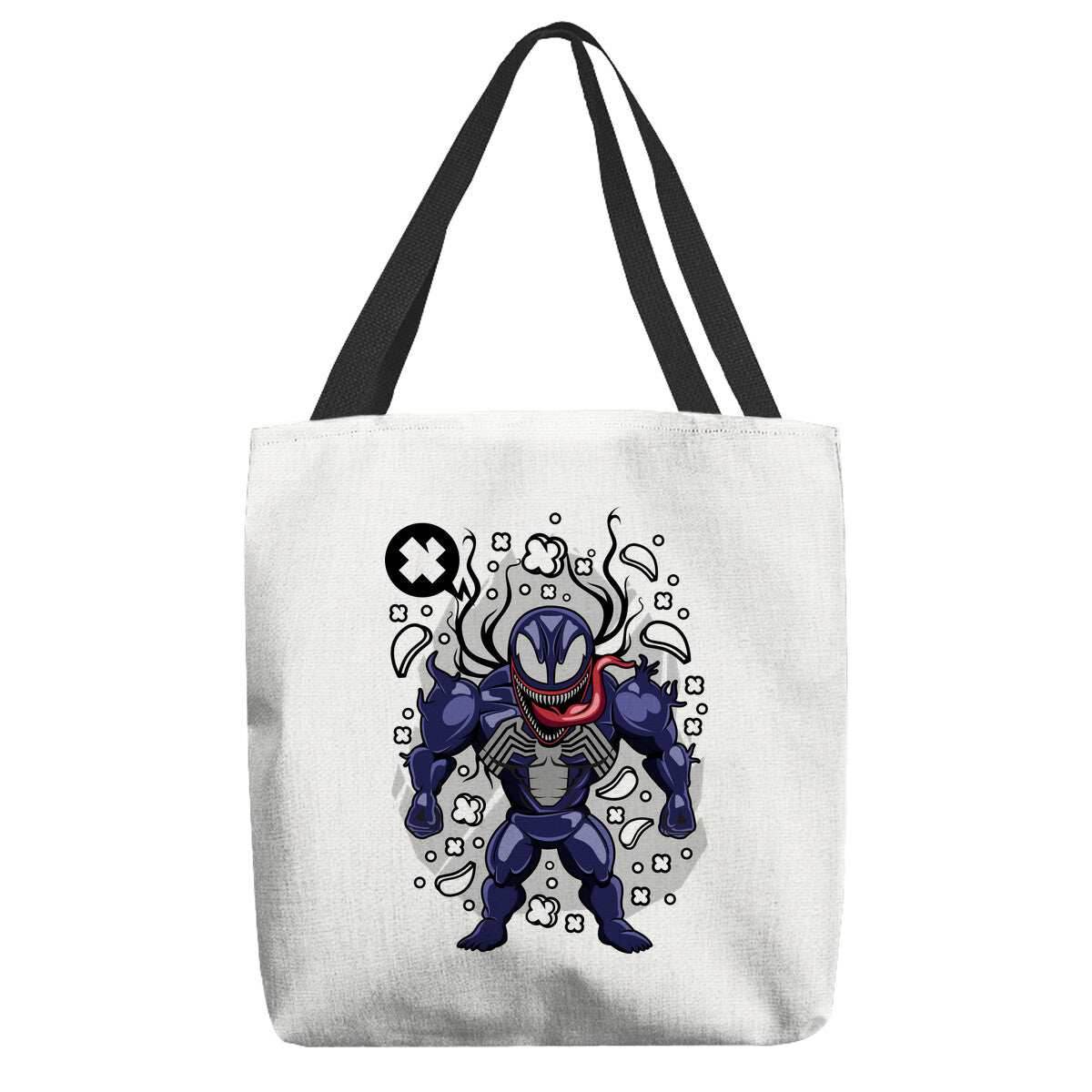 Cartoon Symbiote - None / White / 13x13