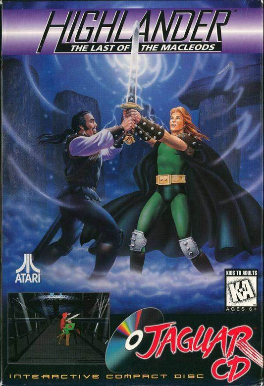 Highlander: The Last of the MacLeods (CD) (Atari Jaguar) - Game Manual Only