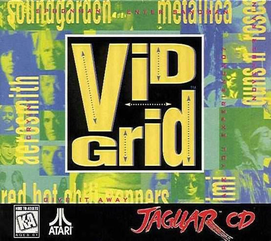 Vid Grid (CD) (Atari Jaguar) - Game Manual Only
