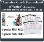 "Assassin's Creed: Brotherhood of Venice" + Expansions Compatible Sleeve Bundle (8803 X 5 + 8814 X 5)
