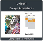 "Unlock! Escape Adventures" Compatible Sleeve Bundle (8824 X 2)