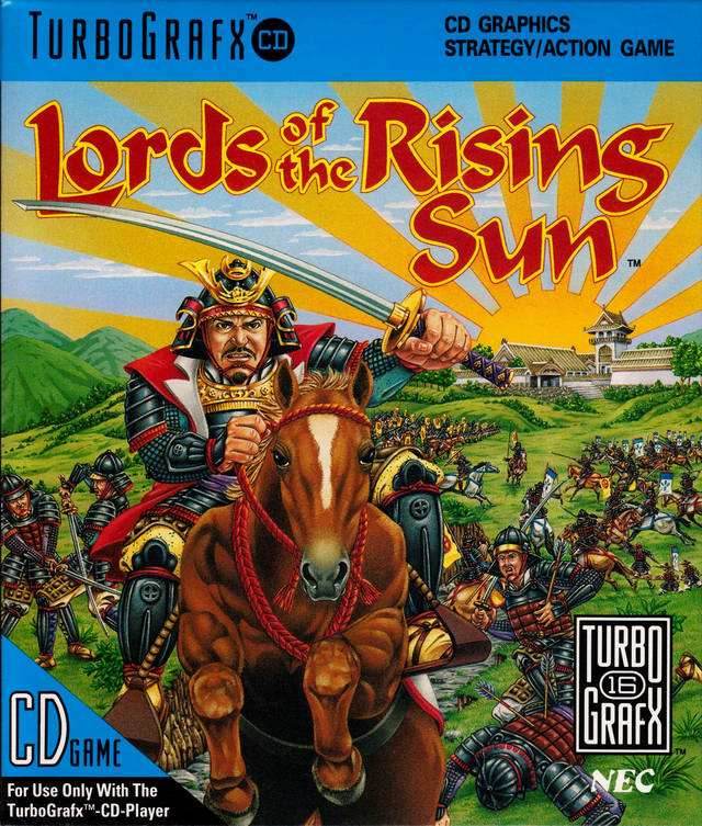Lords of the Rising Sun [Super CD] (TurboGrafx-16) - Game Manual Only