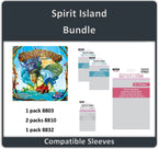 "Spirit Island" Compatible Sleeve Bundle (8803 X 1 + 8810 X 2 + 8832 X 1)