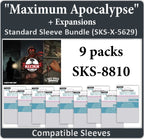 "Maximum Apocalypse + Expansions" Compatible Sleeve Bundle (8810 X 9)