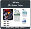 "Hellboy: The Board Game" Compatible Sleeve Bundle (8801 X 1 + 8810 X 1 + 8814 x 1)