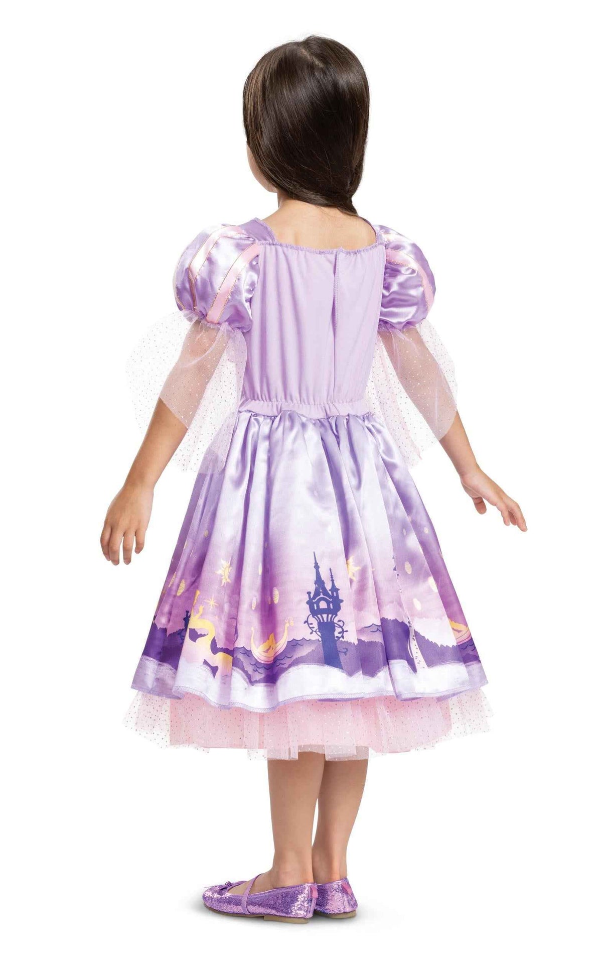 Rapunzel Deluxe Toddler Disney Princess Deluxe Girls Costume Small 4-6