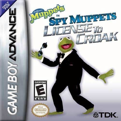 Spy Muppets License to Croak (Gameboy Advance) - Game Manual Only