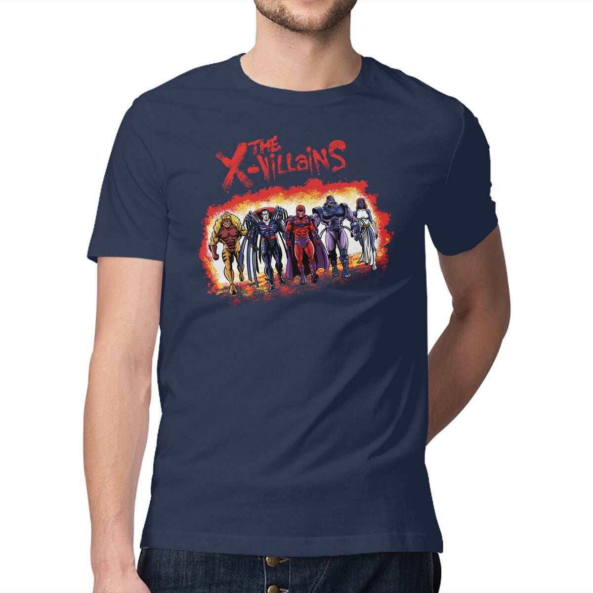 The X-Villains - Mens / Navy / S