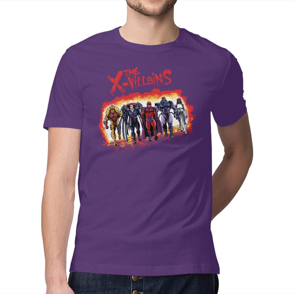 The X-Villains - Mens / Purple / S