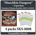 "Munchkin Dungeon" All In Compatible Sleeve Bundle (8808 X 4)
