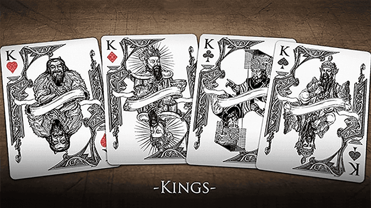 Bicycle Middle Kingdom (White) Playing Cards - 