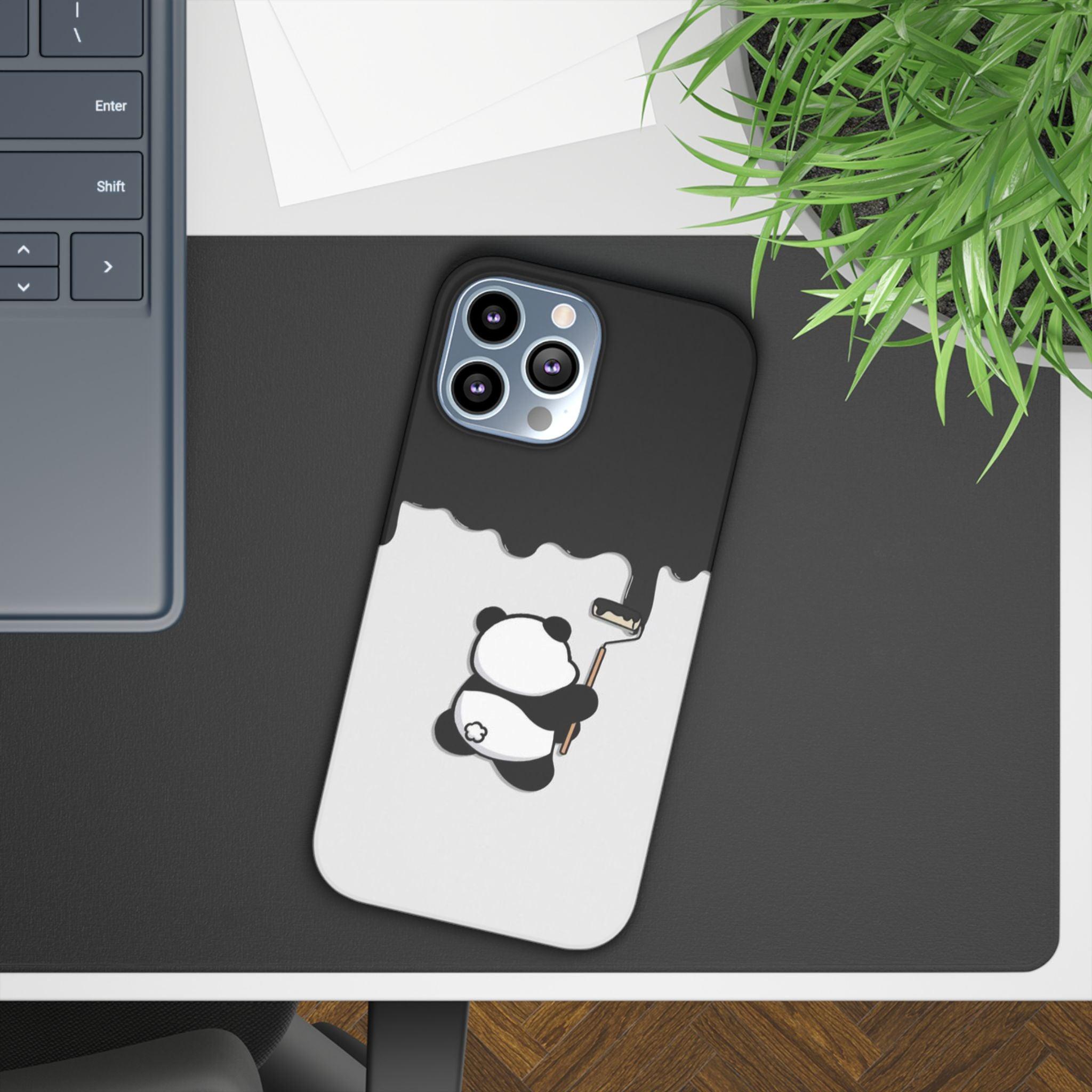 Artistic Panda Phone Case – A Masterpiece in the Making!