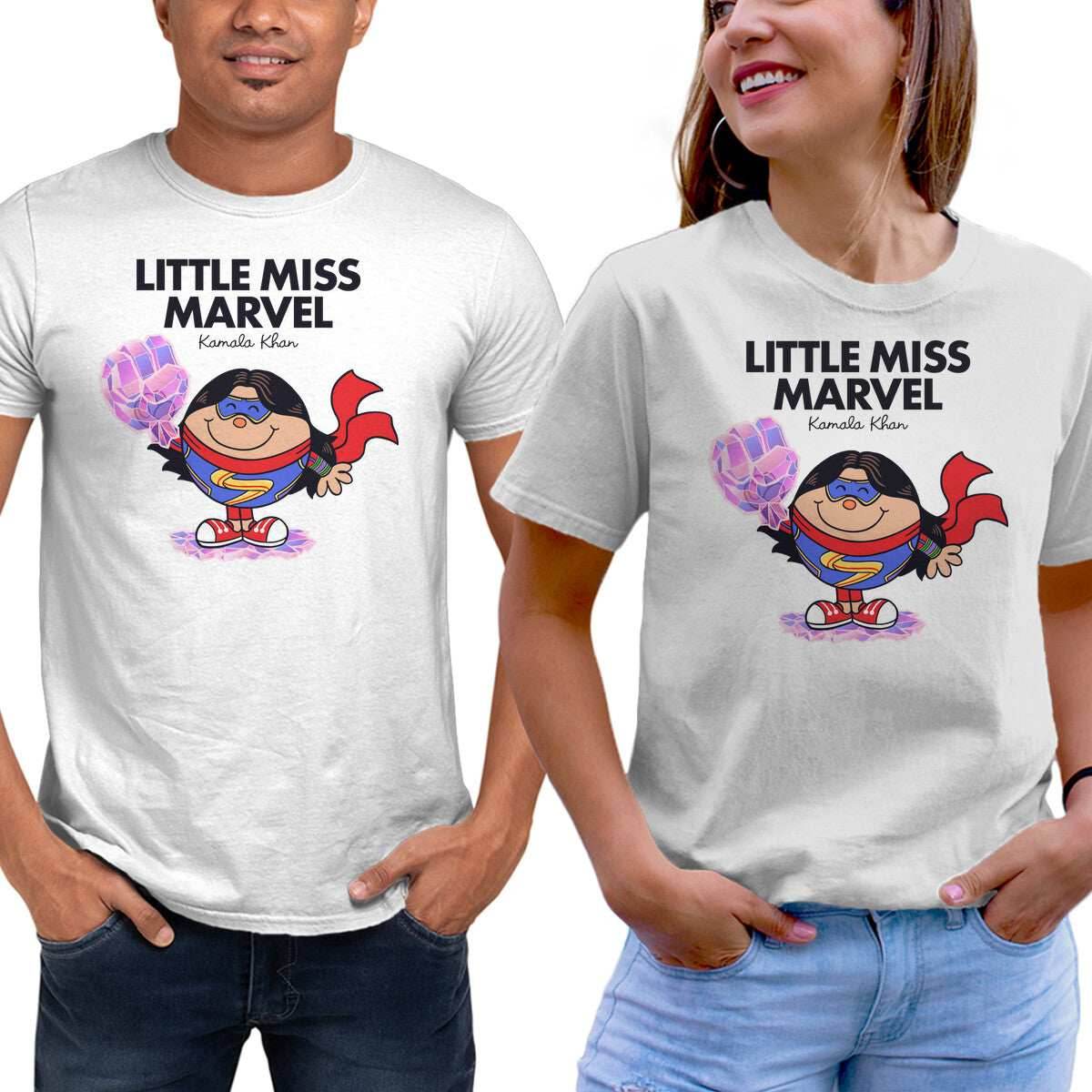 Little Miss Marvel - Unisex / White / S