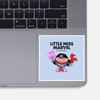 Little Miss Marvel - None / White / 3x3