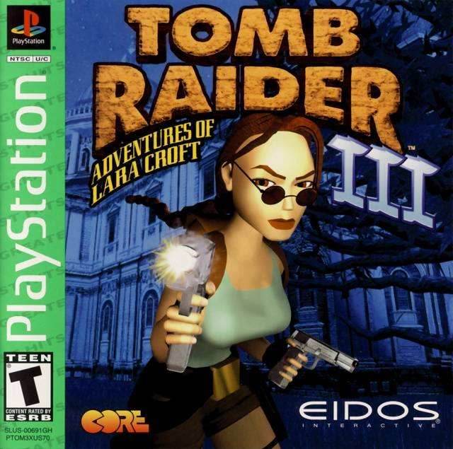 Tomb Raider III (Greatest Hits) (Playstation) - Game Manual Only